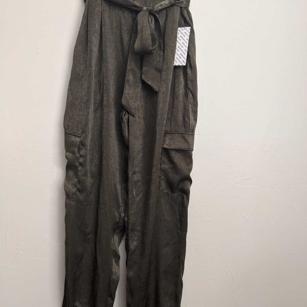 Dark Green Pants